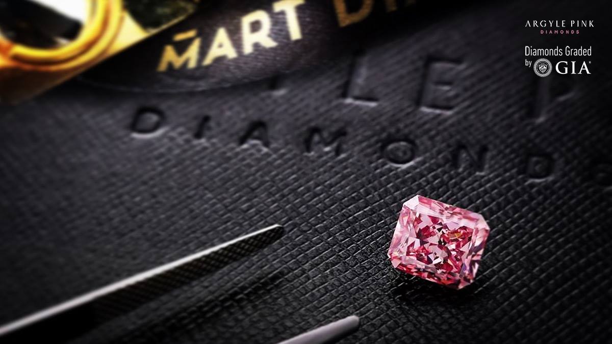 Różowy diament z kopalni Argyle w kolekcji Mart Diamonds